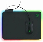(EU) Коврик для мыши с подсветкой Razer Firefly V2 25,5 x 35,5 см Черный