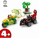 (EU) Строительный набор LEGO Marvel Дино-гонщики Спин и Электро (11198)