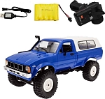 Радиоуправляемая модель WPL пикап 24R 4WD (1к16) Blue (WPLC-24R-BLUE)