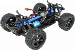 Радиоуправляемый монстр Remo Hobby SMAX Brushless (синий) 4WD 2.4G 1/16 RTR (E591-003)