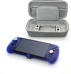 Сумка DOBE для Nintendo Switch и контроллеров Eggshell (серая) (TNS-3131)