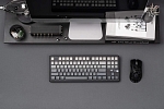 Клавиатура AULA F87Pro V2 Greywood свитчи РУС, символы на боковых гранях, Серый градиент