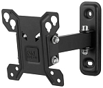 (EU) Настенное крепление для телевизора One For All Smart WM 2141 (поворотное, наклонное, до 27", 30 кг), Чёрный