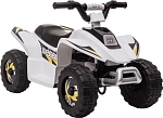 Детский электроквадроцикл RiverToys H001HH белый