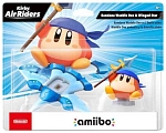 (EU) Интерактивная фигурка amiibo Уоддл Ди в бандане и Крылатая Звезда (Kirby Air Riders Collection)