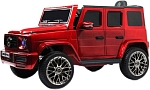 Детский электромобиль RiverToys Mercedes-AMG G63 4WD (G333GG) красный глянец