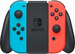 Nintendo Switch OLED 64GB (неоновый красный/неоновый синий) AZ + игра FIFA 23 Legacy Edition