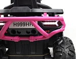 Детский электроквадроцикл RiverToys H999HH розовый