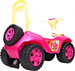 Каталка Orion Toys Ориоша с клаксоном (розовая)