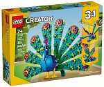 (EU) Игрушка-конструктор LEGO Creator Экзотический павлин 3 в 1 (31157)