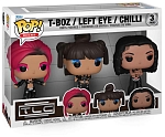 (EU) Фигурка Funko POP! Rocks TLC: T-Boz, Left Eye, Chilli (No Scrubs) 3-Pack (79709)