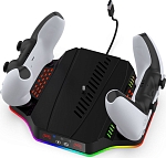 Охлаждающая док-станция DOBE для PS5 Slim с зарядными устройствами (TP5-3583)