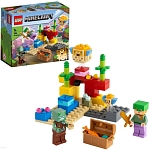 (EU) Конструктор LEGO Minecraft Коралловый риф (21164)