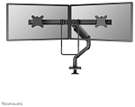 (EU) Аксессуар для монитора Neomounts DS75S-950BL2 NEXT One Настольное Full Motion крепление для 2 мониторов (газлифт, 17-32", 8 кг/экран, VESA 75/100) , Чёрный