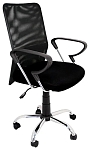 (EU) Офисное кресло FURNITURE STYLE Helena, Чёрное