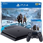 Игровая приставка Sony PlayStation 4 1TB Slim + God of War Ragnarok