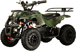 Детский электроквадроцикл RiverToys TIKI зеленый камуфляж