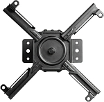 (EU) Аксессуар для проектора Neomounts CL25-550BL1 универсальное потолочное Full Motion крепление (35 кг, 4 выдвижные руки, Easy-release, Cable Management) , Чёрный