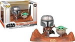 (EU) Фигурка Funko POP! Star Wars The Mandalorian: Mandalorian with the Child (Moment) (390)