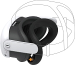 Силиконовая накладка DOBE для Qculus Quest 3 (синяя) (TY-3821)