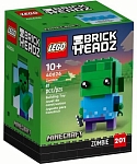 (EU) Игрушка-конструктор LEGO Brick Headz Майнкрафт: Зомби (40626)