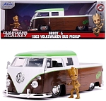Модель автомобиля Jada 1:24 Marvel Groot VW Micro Truck with figure