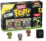 (EU) Фигурка Funko Bitty POP! Teenage Mutant Ninja Turtles Series 3: Splinter, Raphael, Rocksteady & Mystery (71509)