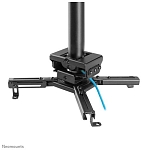 (EU) Аксессуар для проектора Neomounts CL25-550BL1 универсальное потолочное Full Motion крепление (35 кг, 4 выдвижные руки, Easy-release, Cable Management) , Чёрный