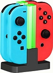 Зарядная док-станция DOBE для 4-х контроллеров Joy-Con Nintendo Switch (TNS-875)