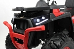 Детский электроквадроцикл RiverToys H999HH красный