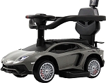 Детский толокар RiverToys (M555MM-H-GREY) серый