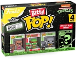 (EU) Фигурка Funko Bitty POP! Teenage Mutant Ninja Turtles Series 3: Splinter, Raphael, Rocksteady & Mystery (71509)