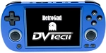 Портативная игровая приставка DVTech Anbernic DV40-H (синяя)