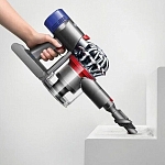 Беспроводной пылесос Dyson V8 advanced silver/nickel (SV25) - (3 насадки)