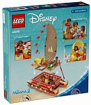 (EU) Конструктор LEGO Disney Моана: приключение на каноэ (43270)