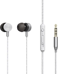 Наушники с микрофоном RITMIX RH-127M, Серебристые