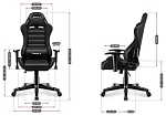(EU) Игровое кресло Huzaro HZ-Ranger 6.0 Black, 270821228, Чёрное