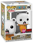 (CN) Фигурка Funko Pop! Animation: One Piece - Bepo (Flocked) (1896)