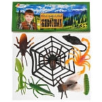 Игрушка пластизоль насекомые  в асс.9 шт  в асс., пак с хэд пак с хэд ИГРАЕМ ВМЕСТЕ в кор.3*120наб 837B