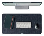 (EU) Коврик для мыши и клавиатуры LEITZ Large Felt 36x70 см Темно Серый