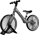 Детский беговел RiverToys (HB-007-14) (серый)