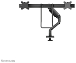 (EU) Аксессуар для монитора Neomounts DS75S-950BL2 NEXT One Настольное Full Motion крепление для 2 мониторов (газлифт, 17-32", 8 кг/экран, VESA 75/100) , Чёрный