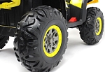 Детский электроквадроцикл RiverToys H999HH жёлтый