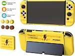 Набор накладок DOBE для Nintendo Switch (желтый) (TNS-1192)