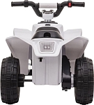 Детский электроквадроцикл RiverToys H001HH белый