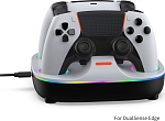 Зарядная станция DOBE для 2-х геймпадов Sony Dualsense (белая) (TP5-35115)
