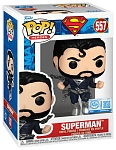(CN) Фигурка Funko Pop! Heroes: DC - Superman (Black Battle Suit Edition) (557)