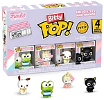 (EU) Фигурка Funko Bitty POP! Bitty Hello Kitty and Friends: Keroppi, Hello Kitty (Unicorn), Pochacco & Mystery Chase (85714)