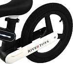 Детский беговел RiverToys (HB-003) (черный)