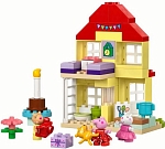 (EU) Конструктор LEGO Duplo Свинка Пеппа: домик для празднования дня рождения (10433)